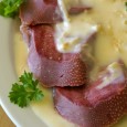 Corned Beef Tongue with Horseradish Cream Sauce from NourishingJoy.com