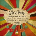 Let's party! Join us!
