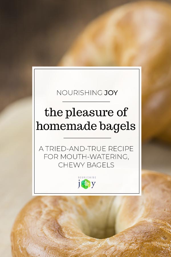 Making your own bagels isn't difficult - and it yields absolutely satisfying, mouth-watering results. 