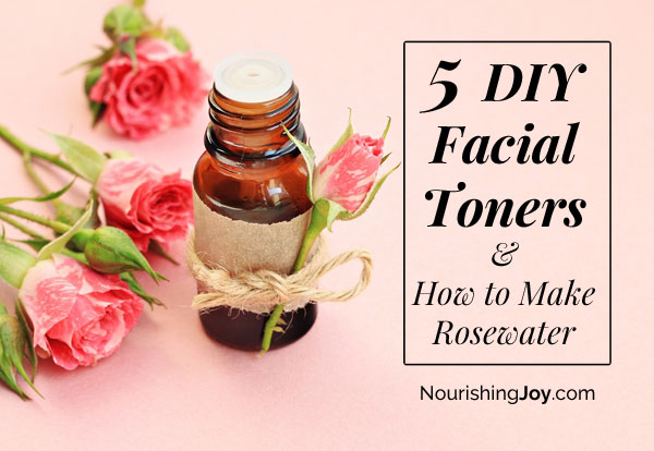 5 Homemade Facial Toners + How to Make Rosewater Toner