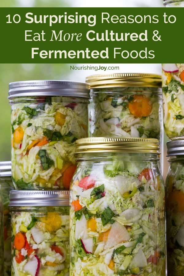 This might be a gorgeous kraut, but there are SO many other fermented and cultured foods - see which ones are YOUR favorites and why you should be eating them - every day!