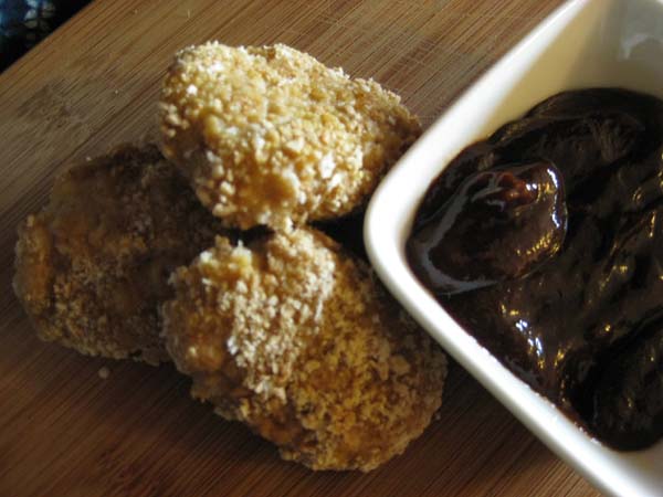 Chicken Nuggets and Probiotic Barbecue Sauce