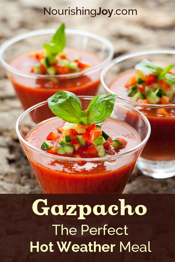 Gazpacho: A Refreshing Meal for Hot Days