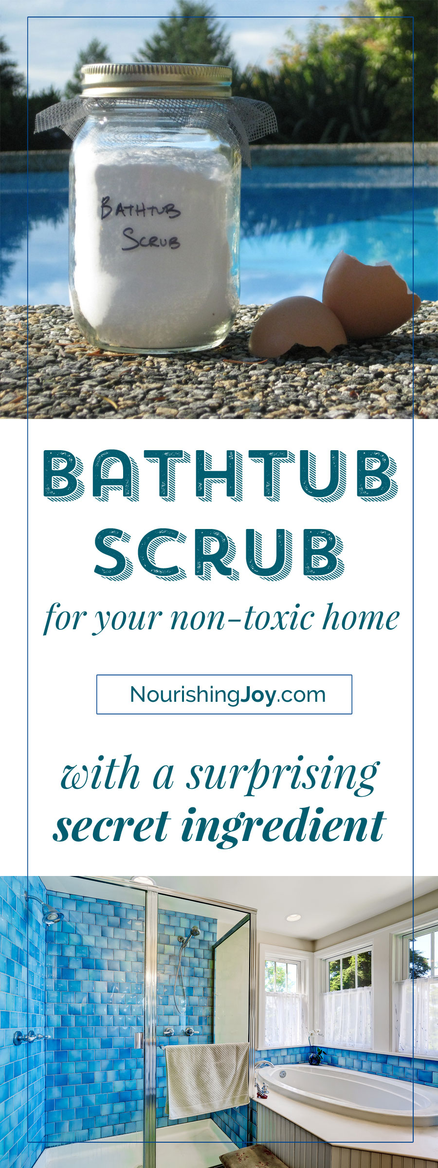 DIY Non-Toxic Bathtub Scrub Cleaner - Stephanie Moram