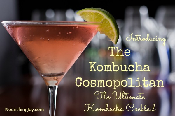 Kombucha Cosmopolitan: The Ultimate Kombucha Cocktail