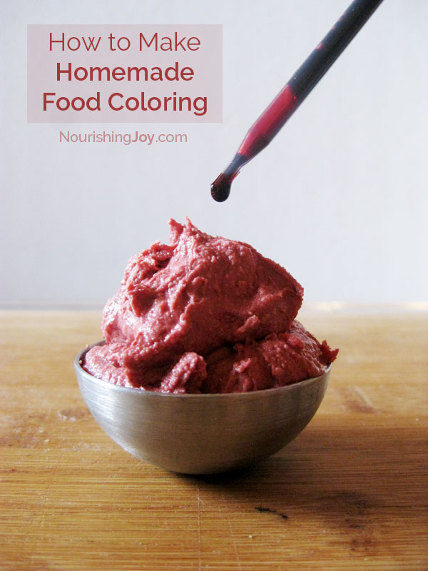 homemade food coloring