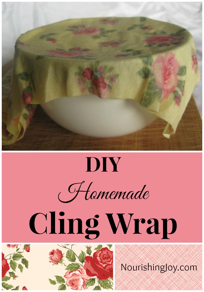 DIY Homemade Cling Wrap | NourishingJoy.com