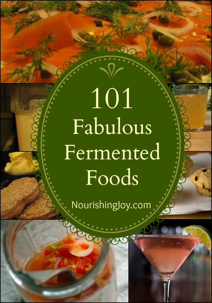 Recipes for fermented foods