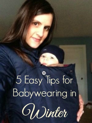 5 Easy Tips for Babywearing in Winter