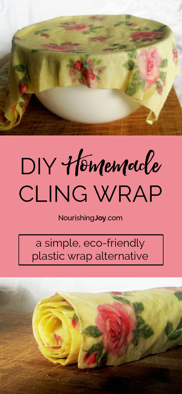 Make your own cling wrap and help your kitchen go plastic free!