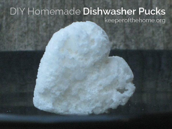 DIY Dishwasher Detergent Pucks | NourishingJoy.com