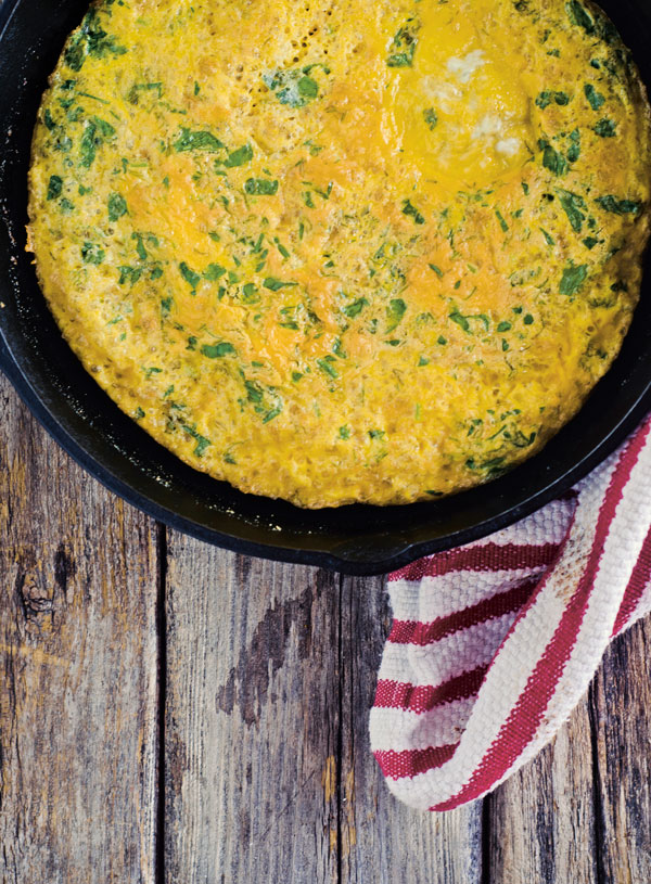 Fresh Herb Frittata from The Nourished Kitchen