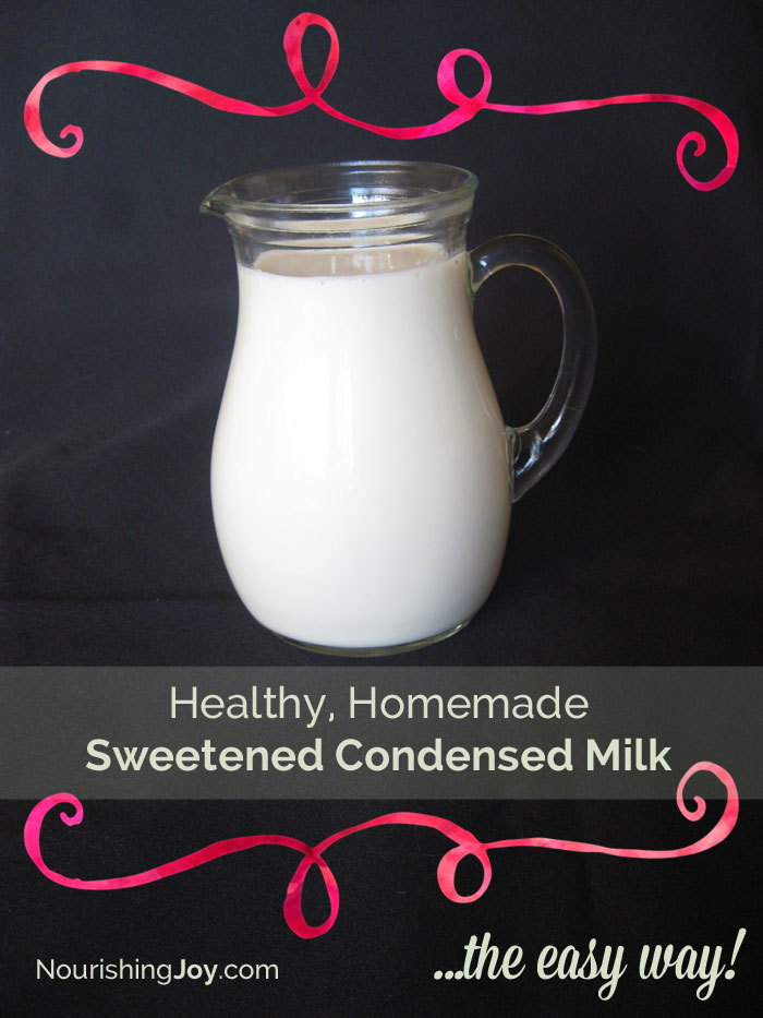 Make homemade evaporated milk and homemade sweetened condensed milk - the easy way!