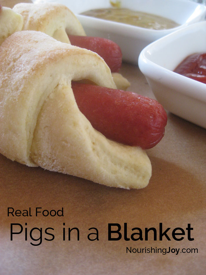 Real Food Pigs in a Blanket - serve your favorite hot dog treat guilt-free!