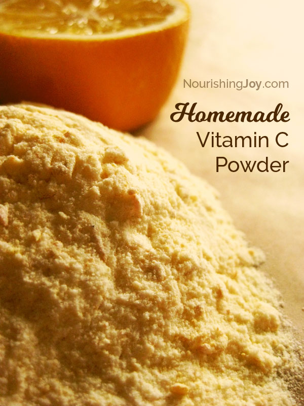 Homemade Vitamin C Powder Nourishing Joy