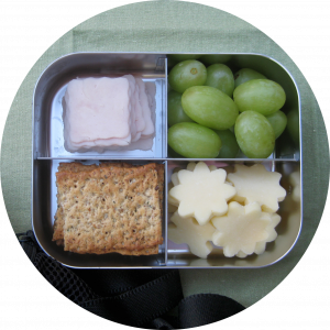 Healthy homemade lunchables make lunch packing SIMPLE, whether you or your child is doing the packing! There's also a TON of printable info in this post to help your kids be able to pack their own healthy lunch, including a handy-dandy printable. (I hang mine on the inside of the lunch supplies cupboard.) :)