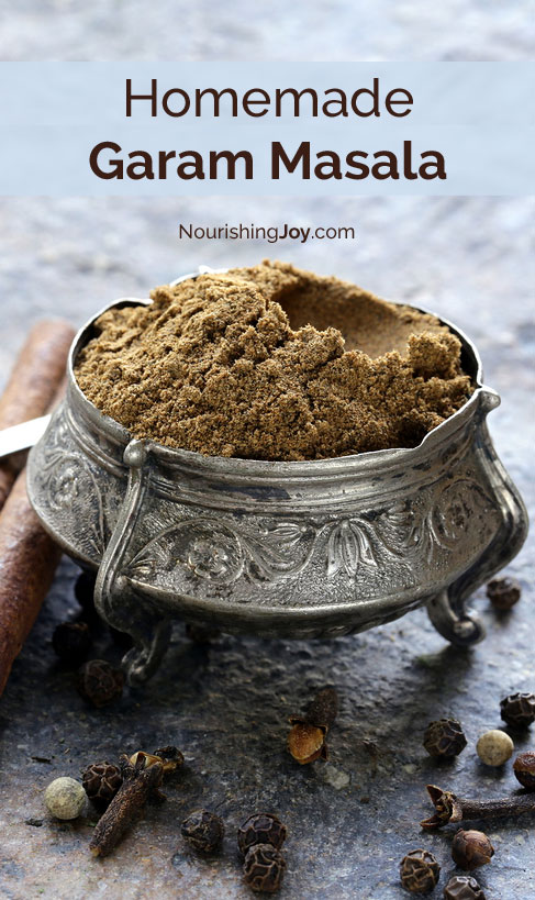 Homemade garam masala is the spice crown jewel of East Indian cuisine and absolutely makes curries SING. This spice blend uses easy-to-find ingredients & mixes up in less than 5 minutes.