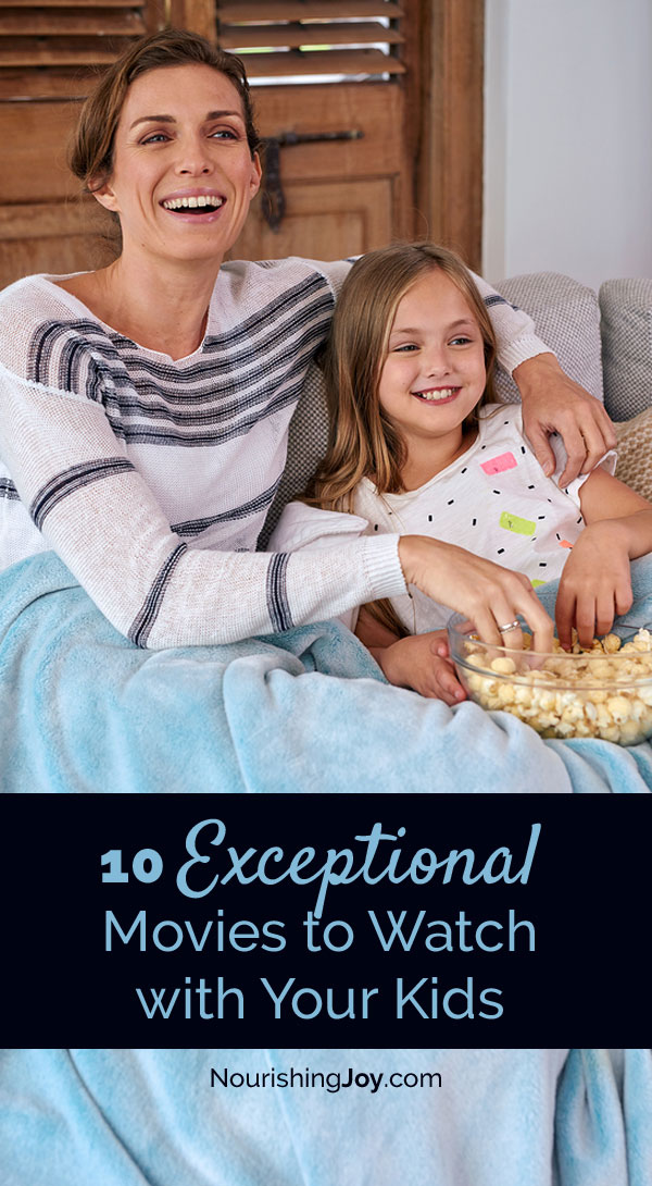Family Movie Night is a great way to connect as a family - here are 10 EXCEPTIONAL films to share together!