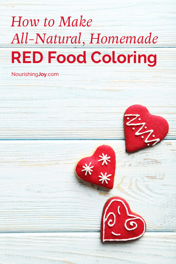 Making your own homemade food coloring is easier than you think!