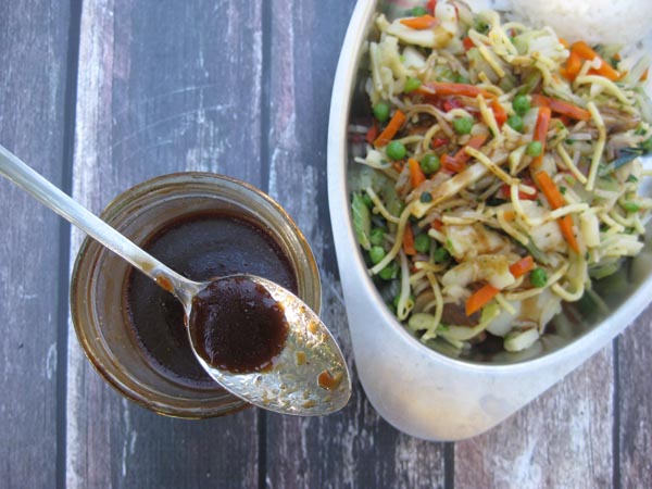 This basic and SUPER-simple stir fry sauce can be used for anything from chow mein to egg roll dipping sauce - it's very versatile! And even better, you just mix everything up in a jar and you're good to go for months.