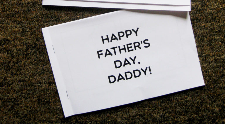 Father’s Day Gift Idea: Make Your Own Book About Dad