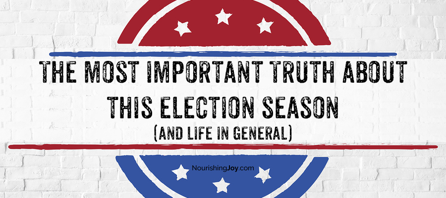There's a surprising truth about this election season - and it's beautiful. (See? I told you it was surprising.)