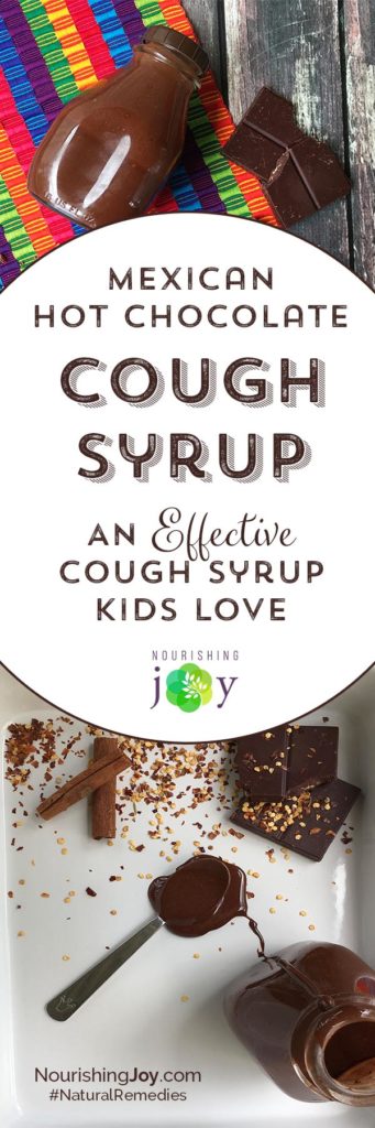 Mexican Hot Chocolate Cough Syrup for Kids (of all ages)