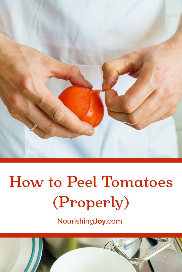 Peeling tomatoes is simple - and it's the secret to great salsa, perfect pizza sauce, and scrumptious pasta sauces.