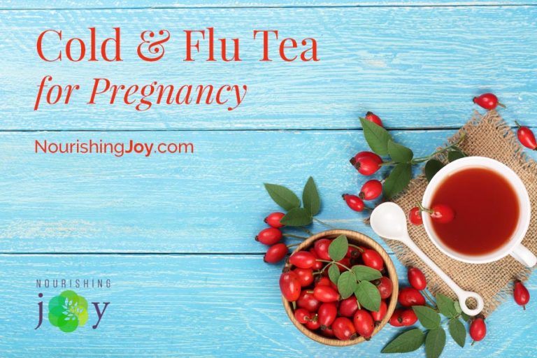 Yummy Rosehip Tea: Soothing Cold & Flu Tea for pregnancy too!