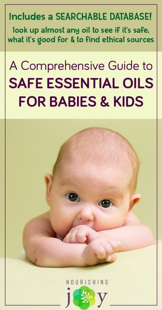 Safe Essential Oils for Babies & Kids