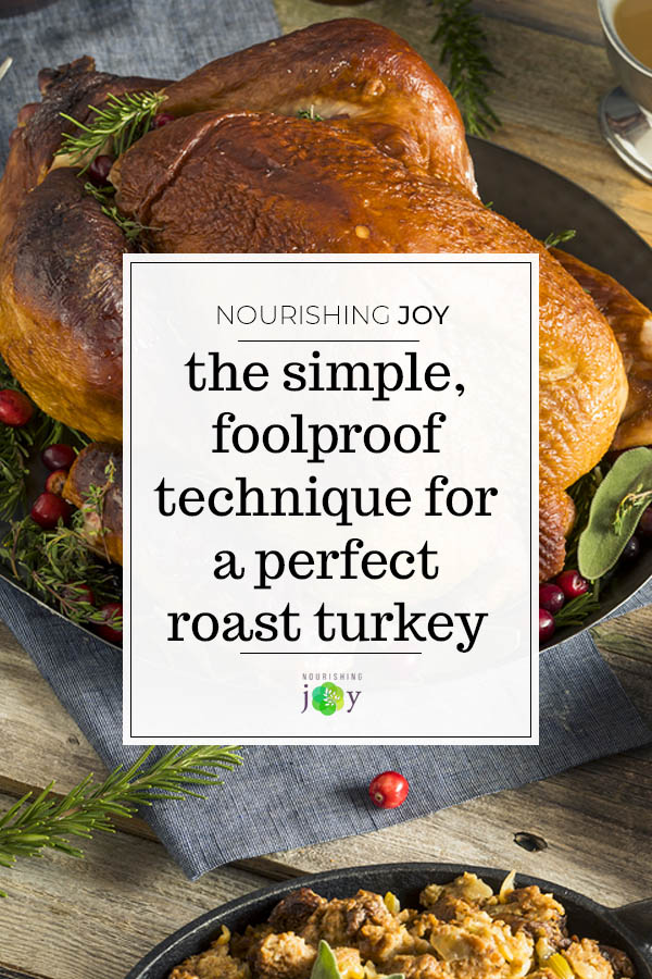 The simple, foolproof technique for a perfect roasted turkey