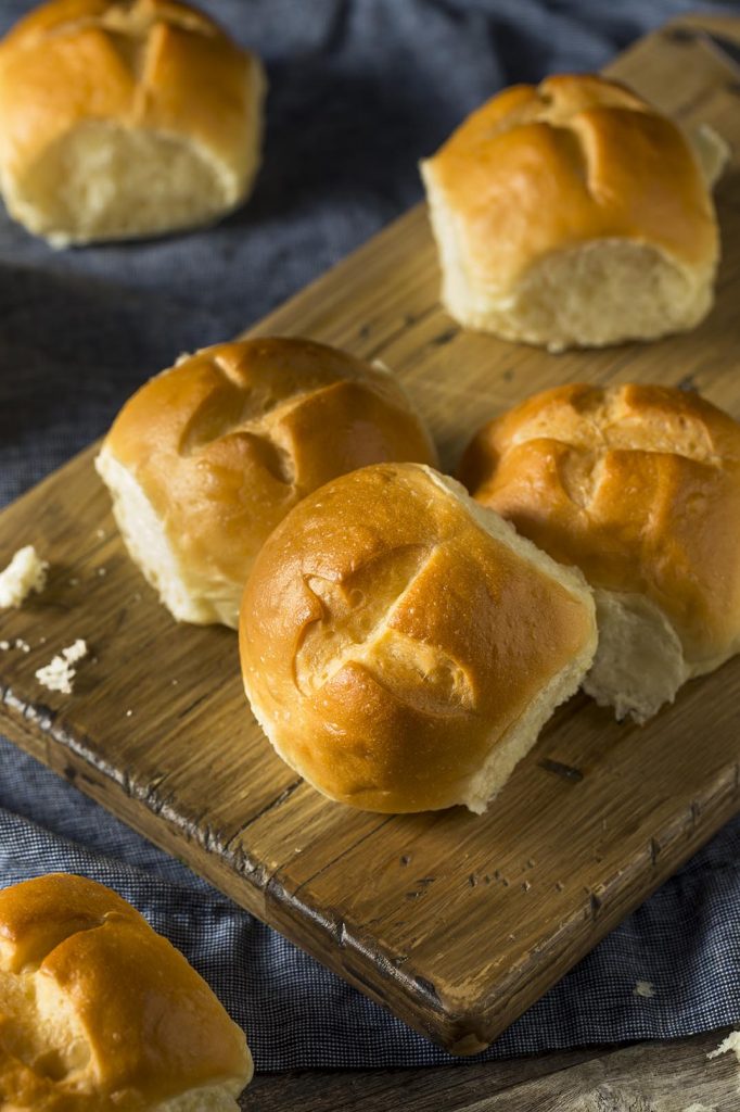 These 1-hour dinner rolls are both fluffy and big on flavor. Whether you need a quick dinner roll for Thanksgiving or you want a perfect accompaniment to pulled pork, this recipe is sure to please.
