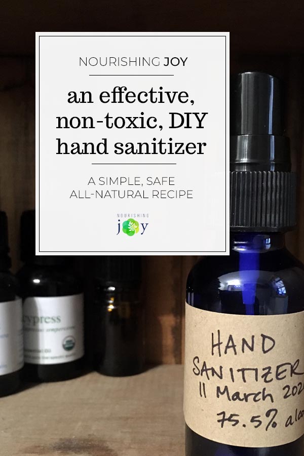 A Safe And Effective Diy Hand Sanitizer Recipe Nourishing Joy