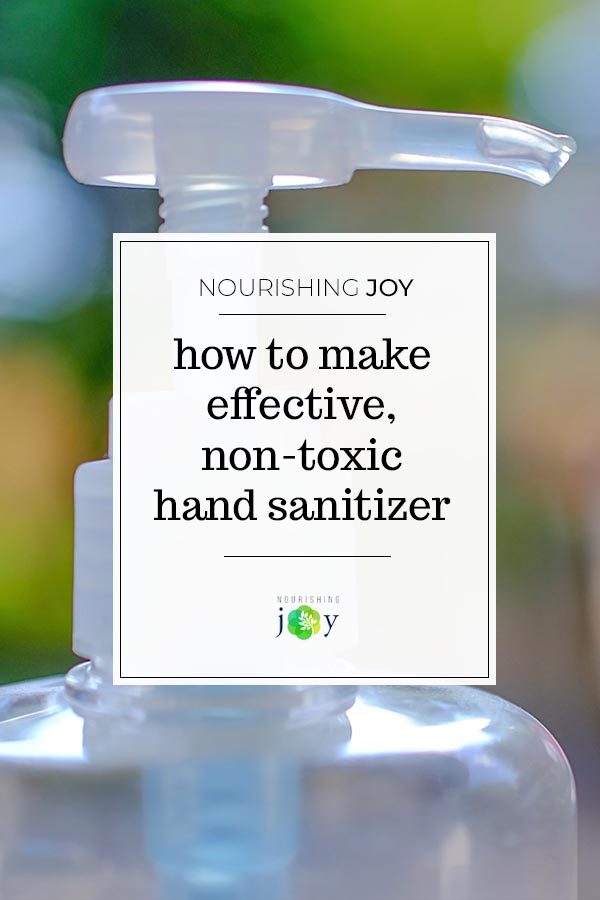 DIY Non-Toxic Hand Sanitizer - Center for Environmental Health