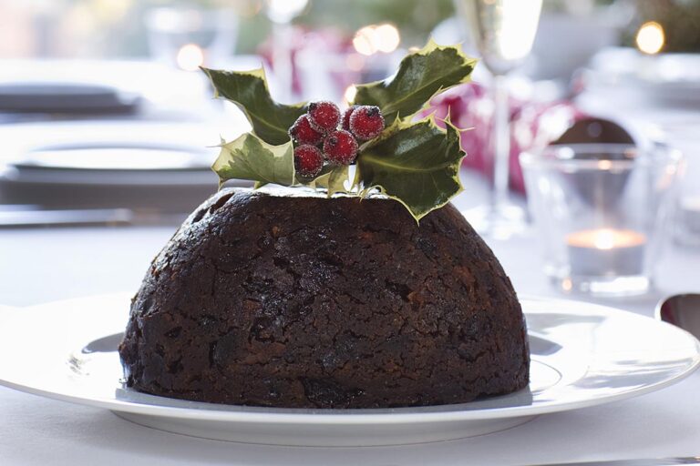 Steamed Cranberry Pudding: EASY Christmas Pudding in the Instant Pot
