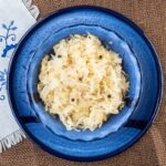 Old-fashioned, no-pound sauerkraut - our tutorial teaches you how to make homemade sauerkraut, with the simplest, quickest, tastiest method.