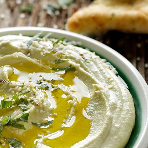 Cranberry beans are velvety in texture and nutty in flavour - a gorgeous combination in this scrumptious bean dip.