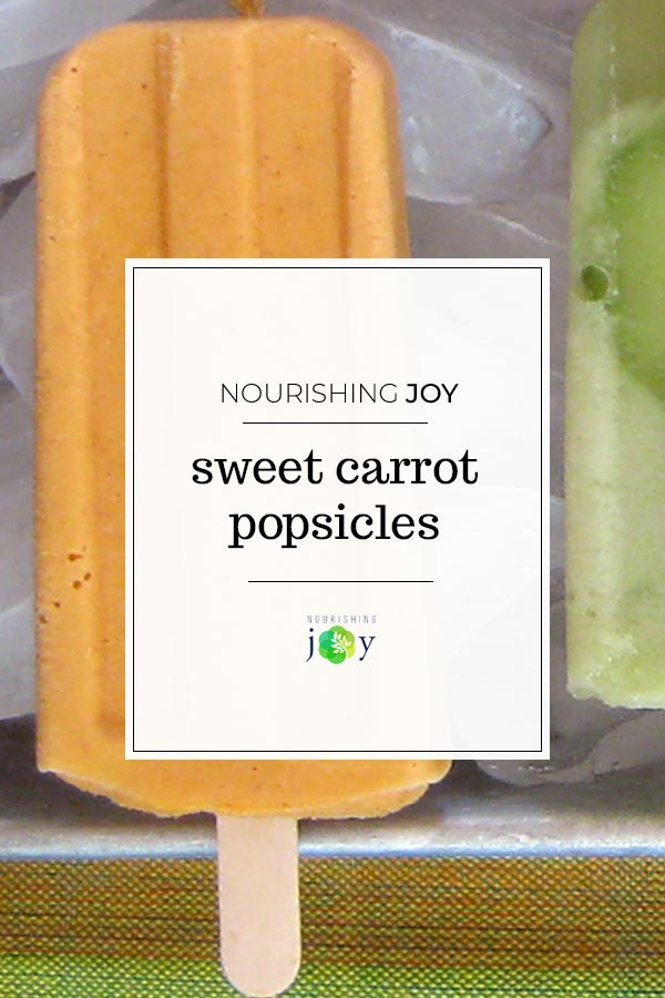 Sweet Carrot Pops