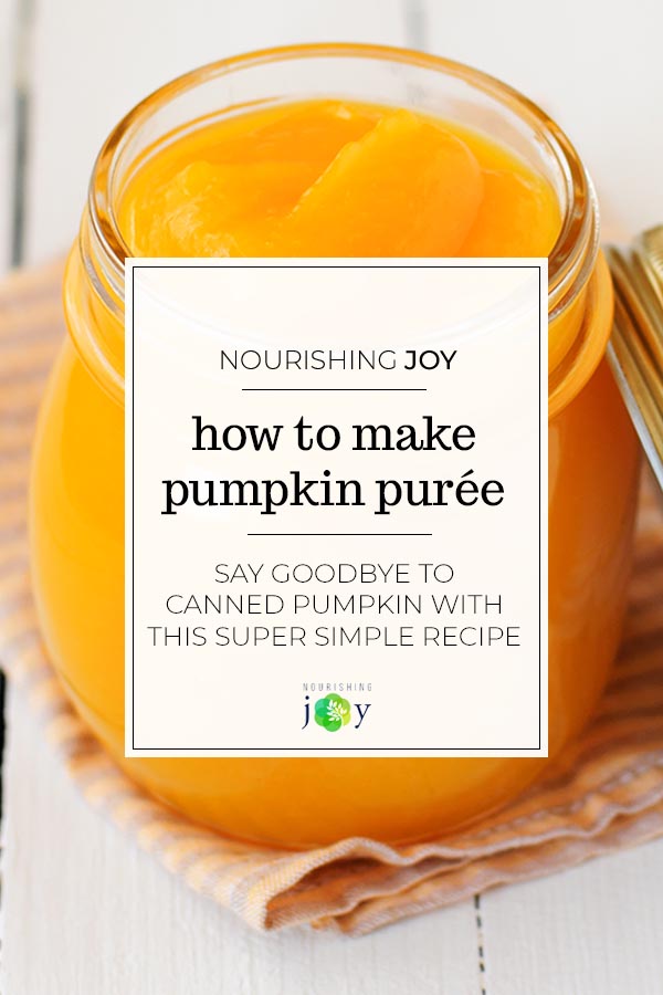 how to make pumpkin puree from scratch