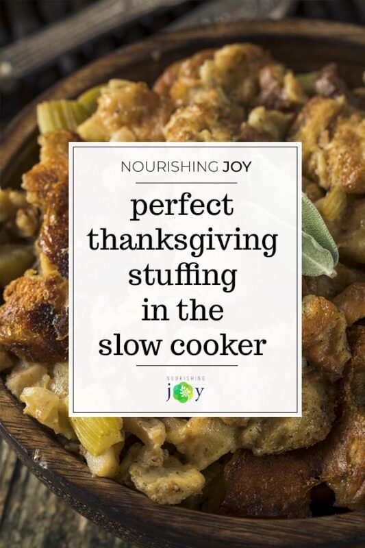 Thanksgiving Slow Cooker Stuffing Recipe Tips