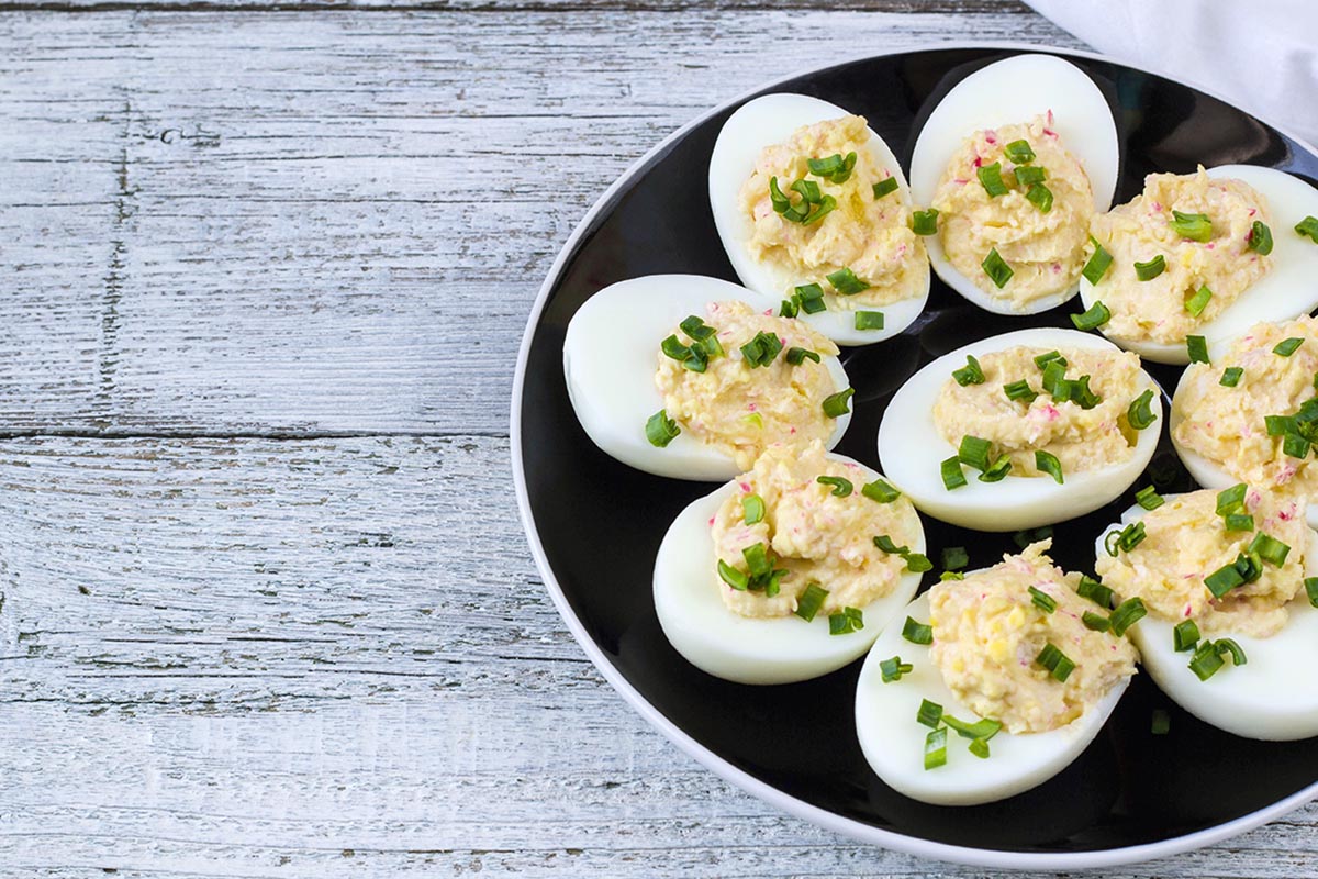 quick and easy classic deviled eggs