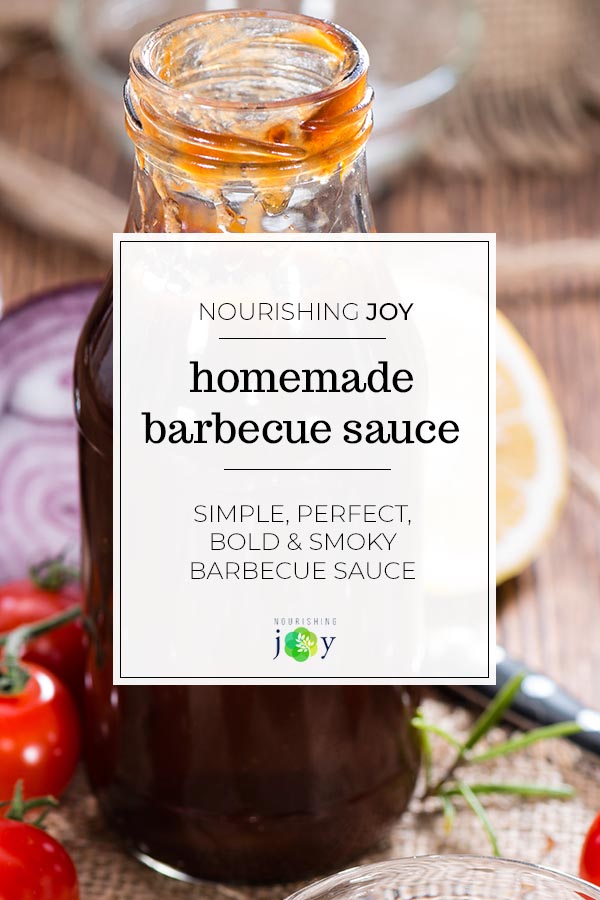 Homemade Bold & Smoky Barbecue Sauce: BBQ Sauce Recipe